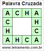 Palavra Cruzada Acha