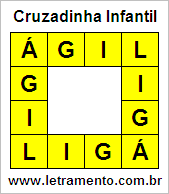 Cruzadinha Infantil Ágil