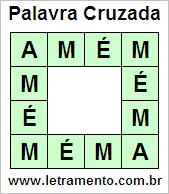 Palavra Cruzada Amém