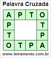 Palavra Cruzada Apto