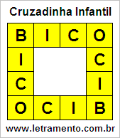 Cruzadinha Infantil Bico