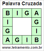 Palavra Cruzada Biga