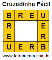 Cruzadinha Fácil Breu