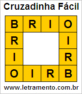 Cruzadinha Fácil Brio