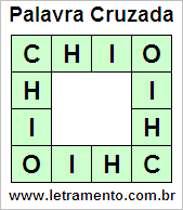 Palavra Cruzada Chio