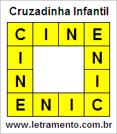 Cruzadinha Infantil Cine