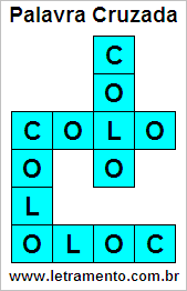 Palavra Cruzada Colo