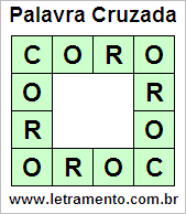 Palavra Cruzada Coro