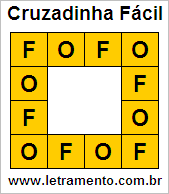 Cruzadinha Fácil Fofo