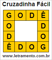 Cruzadinha Fácil Godê