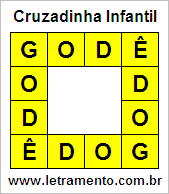 Cruzadinha Infantil Godê