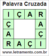 Palavra Cruzada Içar