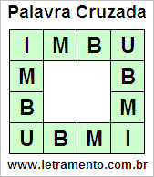 Palavra Cruzada Imbu