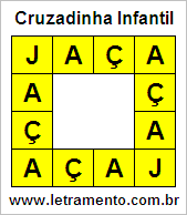 Cruzadinha Infantil Jaça