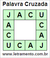 Palavra Cruzada Jacu