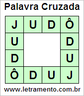 Palavra Cruzada Judô