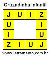 Cruzadinha Infantil Juiz