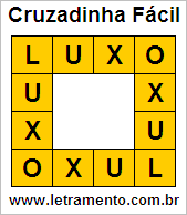 Cruzadinha Fácil Luxo