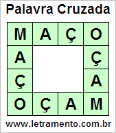 Palavra Cruzada Maço