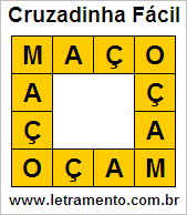 Cruzadinha Fácil Maço