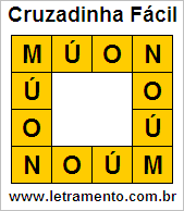 Cruzadinha Fácil Múon