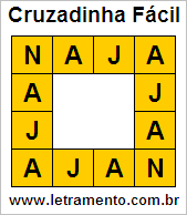 Cruzadinha Fácil Naja