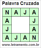 Palavra Cruzada Naja