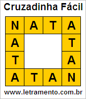 Cruzadinha Fácil Nata