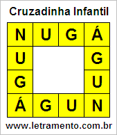 Cruzadinha Infantil Nugá