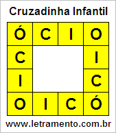 Cruzadinha Infantil Ócio