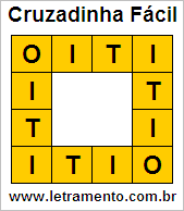 Cruzadinha Fácil Oiti