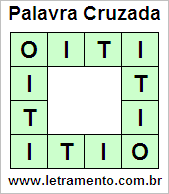 Palavra Cruzada Oiti