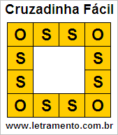 Cruzadinha Fácil Osso