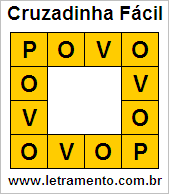 Cruzadinha Fácil Povo