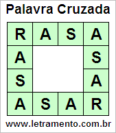 Palavra Cruzada Rasa