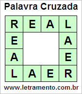 Palavra Cruzada Real