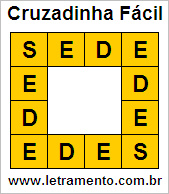 Cruzadinha Fácil Sede