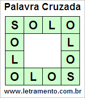 Palavra Cruzada Solo