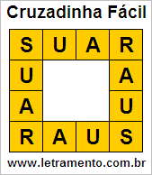 Cruzadinha Fácil Suar