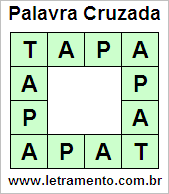 Palavra Cruzada Tapa