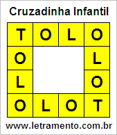 Cruzadinha Infantil Tolo