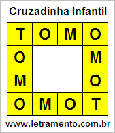 Cruzadinha Infantil Tomo