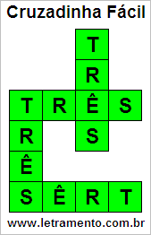 Cruzadinha Fácil Três