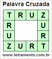 Palavra Cruzada Truz