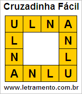 Cruzadinha Fácil Ulna