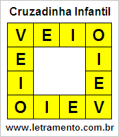 Cruzadinha Infantil Veio