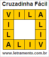 Cruzadinha Fácil Vila