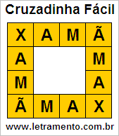 Cruzadinha Fácil Xamã