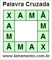 Palavra Cruzada Xamã