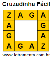 Cruzadinha Fácil Zaga